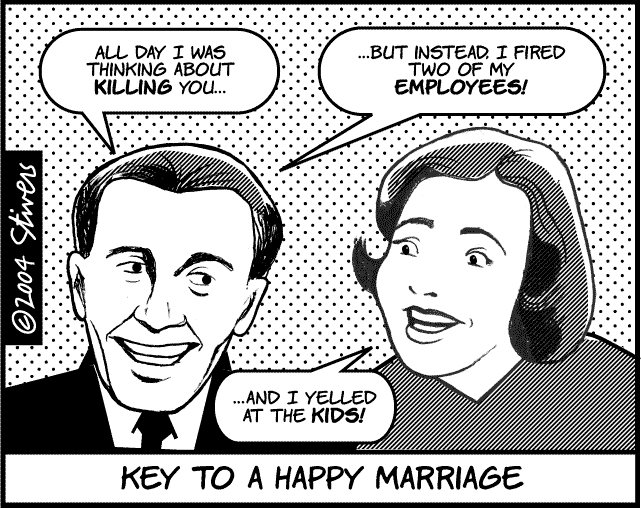 Key to a happy marriage